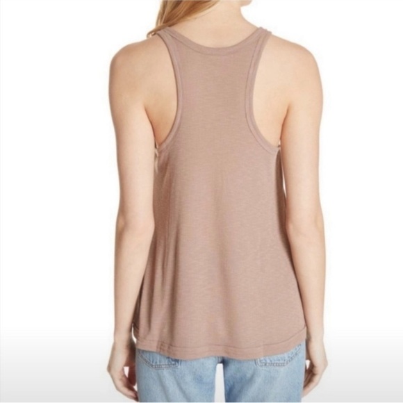 Free People Racerback Ribbed Sleeveless Tank Top Size XS Women - Picture 2 of 10